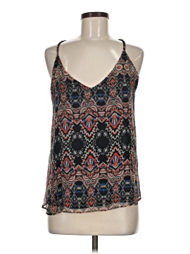 Lavender Brown Sleeveless Top
