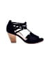 Paul Green 100% Leather Black Sandals Size UK 8 / US 10 - photo 1