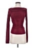 Reformation Burgundy Long Sleeve Top Size S - photo 1