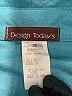 Design Todays 100% Nylon Teal Blazer Size S - photo 6