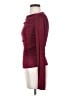 Reformation Burgundy Long Sleeve Top Size S - photo 5