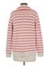 Talbots 100% Cotton Stripes Pink Pullover Sweater Size M (petite) - photo 2