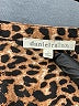 Daniel Rainn 100% Polyester Animal Print Brown Short Sleeve Blouse Size M - photo 7
