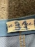 We the Free Chevron-herringbone Blue Jeans Size 31 waist - photo 7