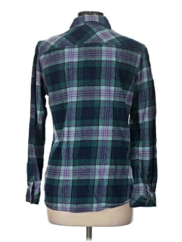 Natural Reflections Long Sleeve Button-Down Shirt (view 2)
