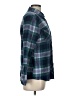 Natural Reflections 100% Cotton Plaid Blue Long Sleeve Button-Down Shirt Size L - photo 4