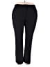 Alfani Solid Black Dress Pants Size 18 - photo 1