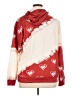 Unbranded 100% Polyester Hearts Red Pullover Hoodie Size XL - photo 2