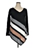 Belldini Stripes Black Pullover Sweater Size XL - photo 1