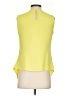 Joseph Ribkoff 100% Polyester Yellow Sleeveless Blouse Size 4 - photo 2