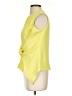 Joseph Ribkoff 100% Polyester Yellow Sleeveless Blouse Size 4 - photo 5