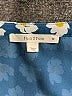 Fun2Fun 100% Polyester Floral Blue Short Sleeve Blouse Size M - photo 7