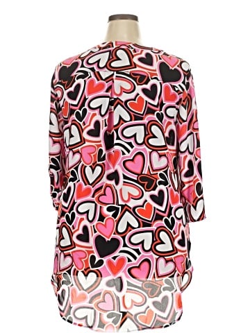 Cato 3/4 Sleeve Blouse (view 2)