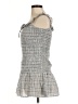 Stiletto's Tweed Checkered-gingham Plaid Blue Gray Casual Dress Size M (estimated) - photo 5