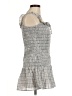 Stiletto's Tweed Checkered-gingham Plaid Blue Gray Casual Dress Size M (estimated) - photo 4