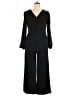 Pink Clover Solid Black Jumpsuit Size XL - photo 1