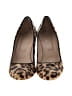 J.Crew Collection Animal Print Brown Wedges Size 11 - photo 2
