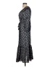 Max Studio Paisley Gray Casual Dress Size S - photo 5