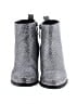 Blondo 100% Leather Silver Ankle Boots Size 6 - photo 2