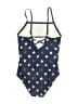 Old Navy Stars Blue One Piece Swimsuit Size 6 - 7 - photo 2