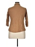 Cato Brown 3/4 Sleeve Button-Down Shirt Size 14 - 16 - photo 2