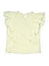 Stem 100% Cotton Yellow Short Sleeve Top Size 7 - photo 1