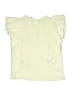 Stem 100% Cotton Yellow Short Sleeve Top Size 7 - photo 2