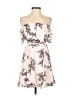 Lulus 100% Rayon Floral Pink Cocktail Dress Size S - photo 1