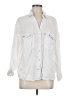 Zara White Long Sleeve Button-Down Shirt Size M - photo 1