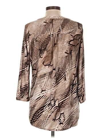 Dana Buchman 3/4 Sleeve Blouse (view 2)