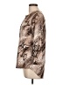 Dana Buchman Animal Print Brown 3/4 Sleeve Blouse Size L - photo 5