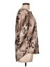 Dana Buchman Animal Print Brown 3/4 Sleeve Blouse Size L - photo 4