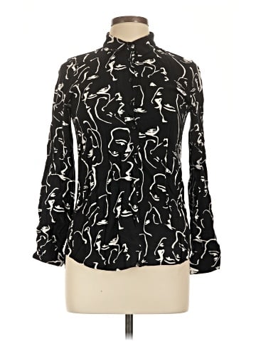 Big Dart Long Sleeve Blouse (view 1)