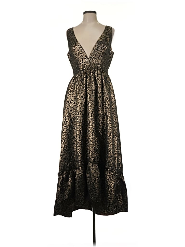 Pre-owned Hutch Cocktail Dress In Gold
