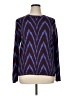 Ann Taylor Chevron-herringbone Blue Pullover Sweater Size XL - photo 1