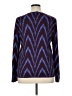 Ann Taylor Chevron-herringbone Blue Pullover Sweater Size XL - photo 2