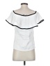 Alexis White Short Sleeve Blouse Size XS - photo 2