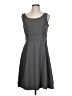 H&M Solid Gray Casual Dress Size 10 - photo 1
