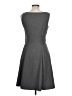 H&M Solid Gray Casual Dress Size 10 - photo 2