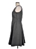 H&M Solid Gray Casual Dress Size 10 - photo 5