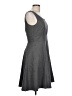 H&M Solid Gray Casual Dress Size 10 - photo 4