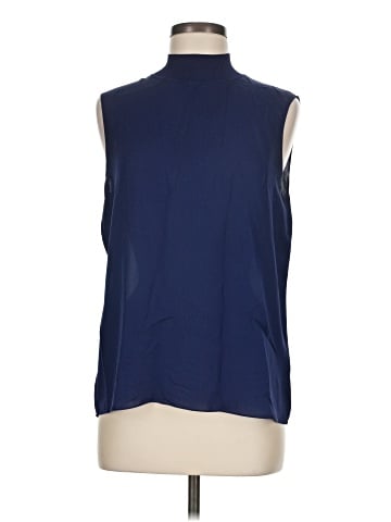 Theory Sleeveless Silk Top (view 1)