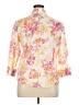Alfred Dunner 100% Cotton Floral White 3/4 Sleeve Blouse Size 14 - photo 2