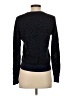 Banana Republic Animal Print Blue Pullover Sweater Size S - photo 2