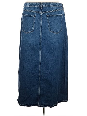 a.n.a. A New Approach Denim Skirt (view 2)