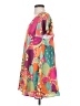 Judith March 100% Polyester Print Orange Casual Dress Size S - photo 5