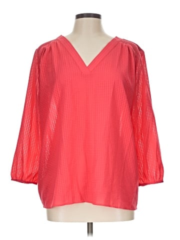 Ann Taylor Factory 3/4 Sleeve Blouse (view 1)