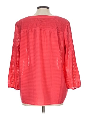 Ann Taylor Factory 3/4 Sleeve Blouse (view 2)