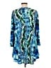 Curvesque Blue 3/4 Sleeve Top Size L - photo 2