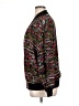 August Silk 100% Cashwool Print Black Fleece Size 1X - photo 5